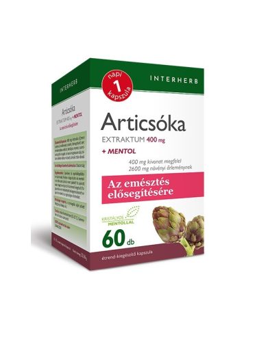 Interherb napi1 articsóka extraktum kapszula 60 db