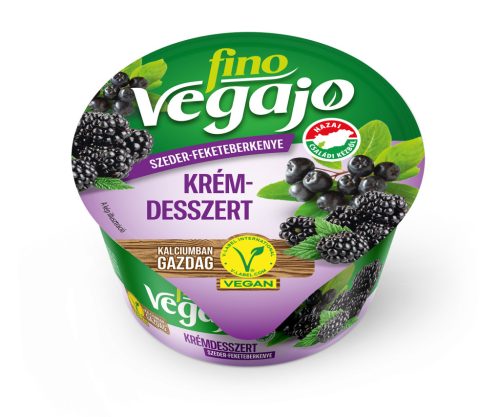 Fino Vegajó krémdesszert szeder-feketeberkenye 125 g