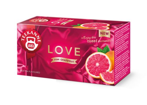 Teekanne world of fruits love grapefruit ízű gyümölcstea 20x2,25g 45 g