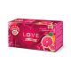 Teekanne world of fruits love grapefruit ízű gyümölcstea 20x2,25g 45 g