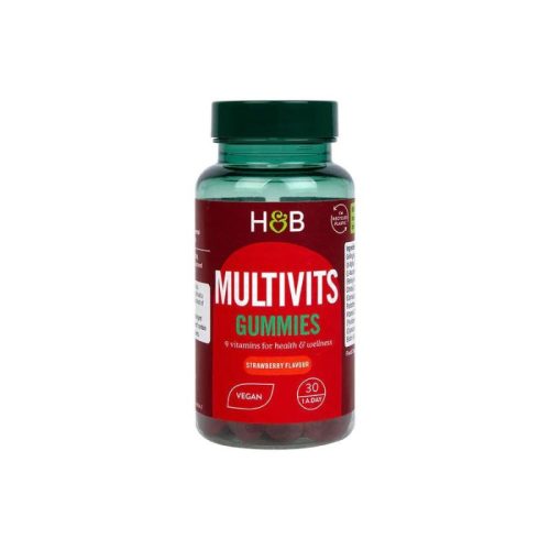 H&B multivitamin felnőtt gumivitamin 30 db