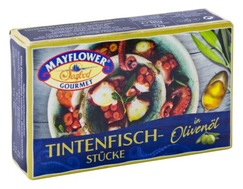 Mayflower tintahaldarabok olívaolajban 111 g