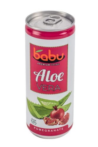 Babu aloe vera üdítőital gránátalma 240 ml