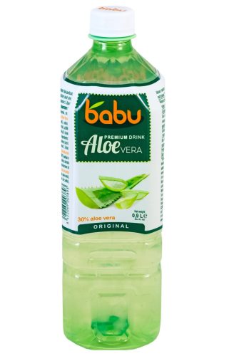 Babu aloe vera üdítőital natúr 900 ml