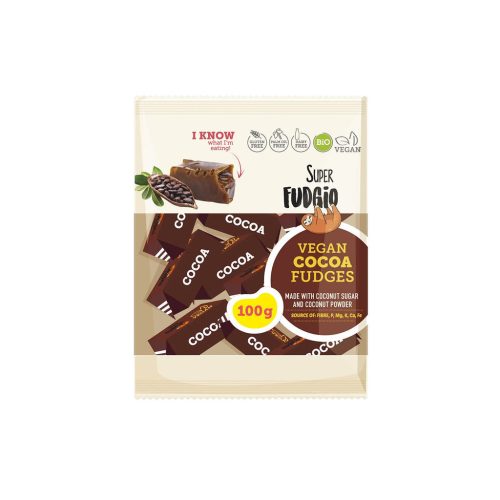 Super fudgio bio vegán karamella kakaós 100 g