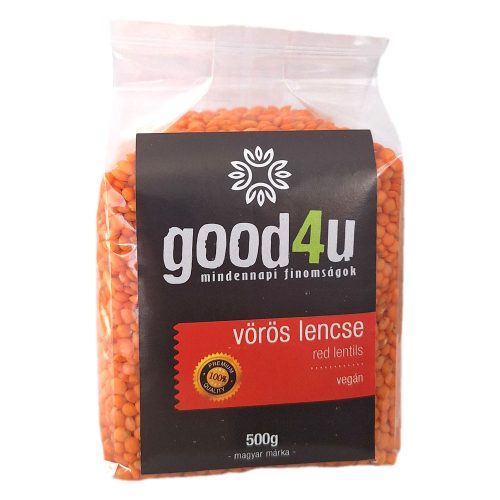 Good4u lencse vörös 500 g