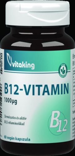 Vitaking b-12 vitamin 1000mcg kapszula 60 db