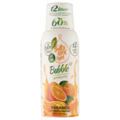 Fruttamax bubble 12 narancs light 500 ml