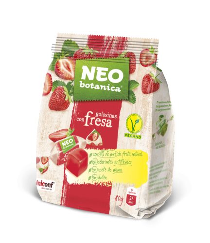 Neo Botanica zselécukorka gluténmentes eper pürével 80 g