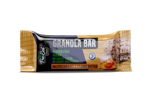 Freeat food granola bar sós-karamell ízű granolás szelet földimogyorókrémmel 50 g