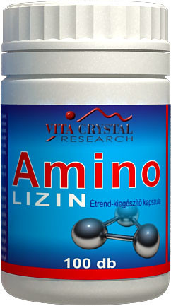 Vita Crystal Amino Lizin kapszula 100 db