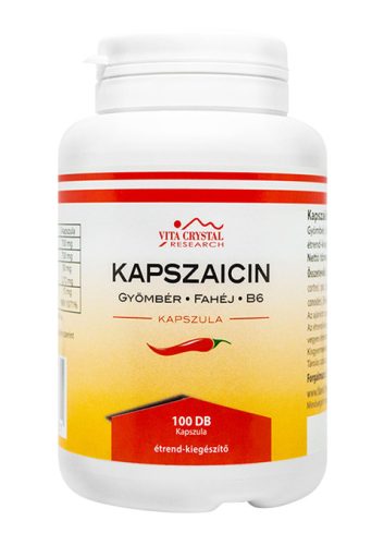 Vita Crystal Kapszaicin kapszula 100 db 