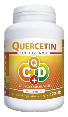 Flavin Quercetin C+D vitamin Echinacea kapszula 120 db