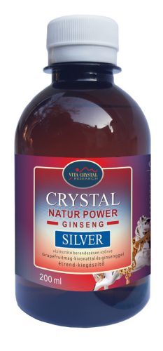 Vita Crystal Silver Natur Power Ginseng folyadék 200 Ml