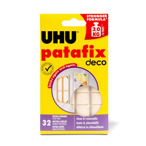 Patafix homedeco - fehér gyurmaragasztó  - 32 db / csomag