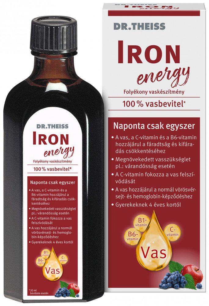 Dr. Theiss Iron Energy vaskészítmény 250 ml
